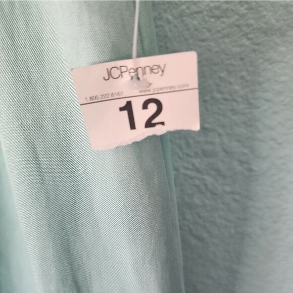 Worthington vintage silk linen blend front and back slit maxi skirt - Picture 8 of 13